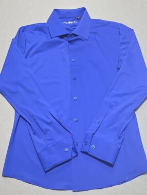 Men's Royal Blue Dress Shirt